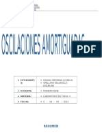 Oscilaciones AMORTIGUADAS