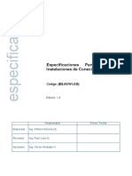 ES.03761.CO Especificaciones Particulares para Instalaciones de Conexion y Enlace PDF