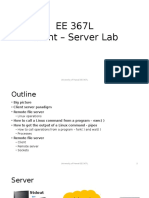 Linux Client-Server Overview