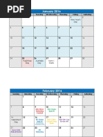 2016-2017 Iron County School District Calendar Super High Quality | PDF |  Schools | Behavior Modification