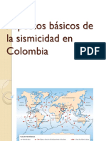 Aspectos Básicos de La Sismicidad en Colombia