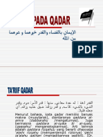 Qadla Dan Qadar