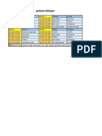 Jadwal Belajar Kimia