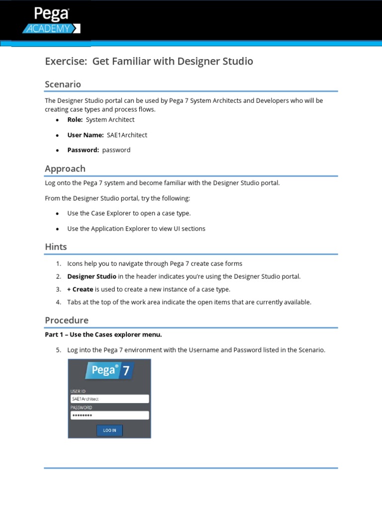 Get Familiar With Designer Studio | PDF