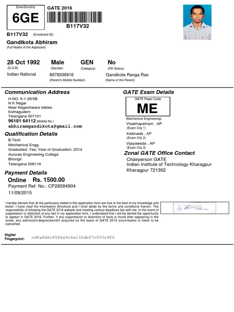 B 117 V 32 Applicationform | PDF
