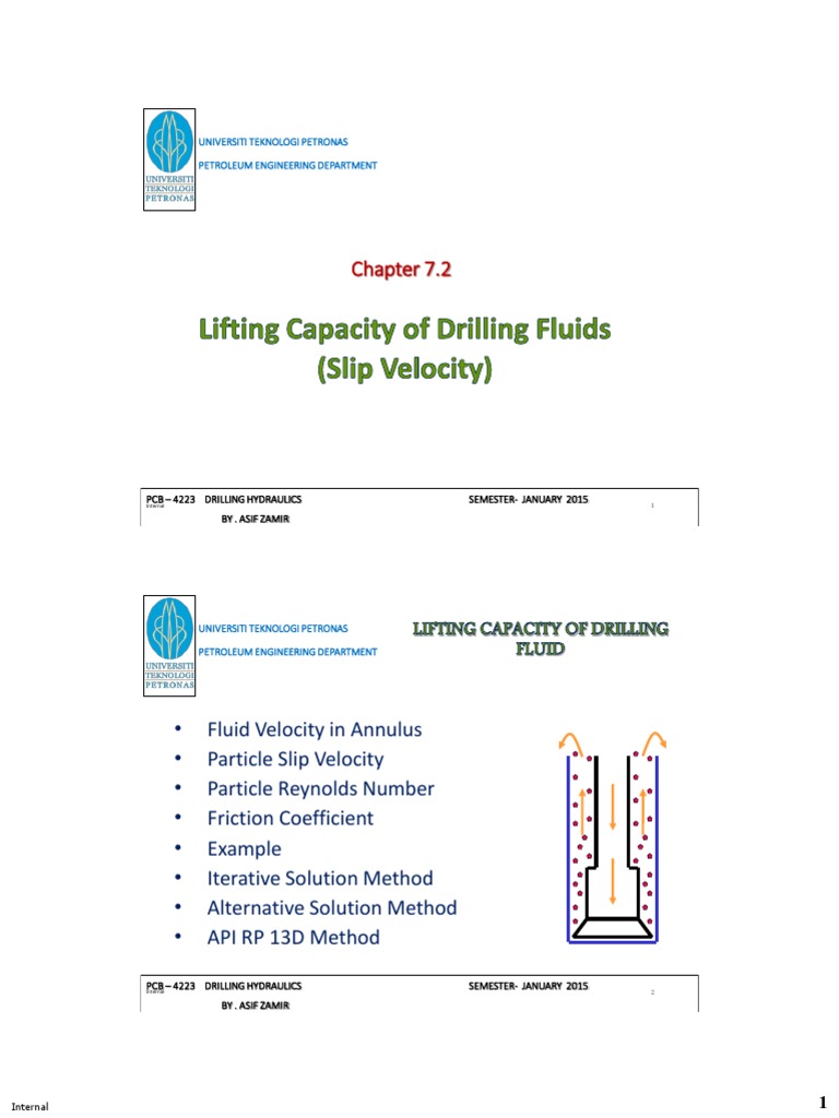 Drilling Fluid Dynamics Overview | PDF | Fluid Dynamics | Reynolds Number