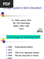 Portage Guide to Early Education [Vitto] 52 Slides