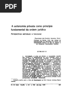 A Autonomia Privada Como Principio Fundamental Da Ordem Juridica - Perspectivas Estrutural e Funcional_ocr