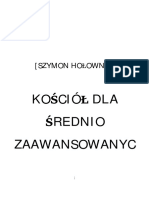 Szymon Hołownia - Kościół Dla Średnio Zaawansowanych PDF