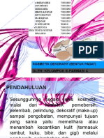 Kosmetik Dekoratif Bentuk Padat