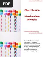 Download Object Lesson - Marshmallow Olympics by k_sapp SN296579020 doc pdf