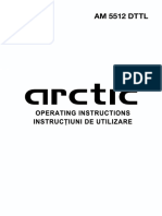 Arctic AM5512DTTL Manual de Utilizare