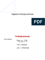 D8 Algebra Funkcija Prenosa