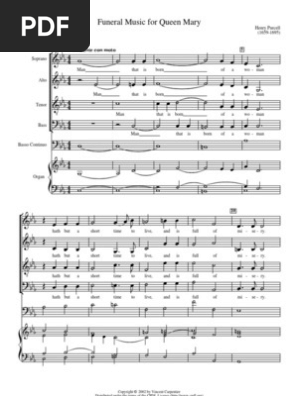 Purcell Man That Is Born Of A Woman Pdf Latin Script