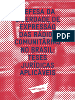 Defesa da Liberdade de Expressão das Rádios Comunitárias no Brasil