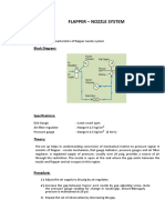 Flapper Nozzle System