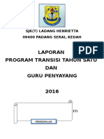 Laporan Program Transisi Tahun 1 2016