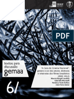 A Cara Do Cinema Nacional: Gênero e Cor Dos Atores, Diretores e Roteiristas Dos Filmes Brasileiros (2002-2012)