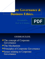 Corporate Governance & Business Ethics