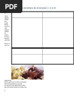 Ficha de Leitura da Invocação