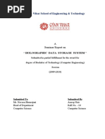 Download Holographic data storage system- Seminar Report by anoopwise SN29659592 doc pdf