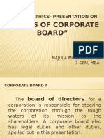 Duties of Board Members