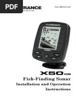 Download LOWRANCE X50DS Fishfinder Sonar Manual by dieoct SN296596867 doc pdf