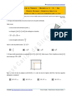 Matemática A - Ficha de Trabalho Produto Escalar e Geometria Analítica