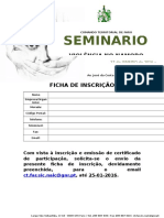 Ficha de Inscrição