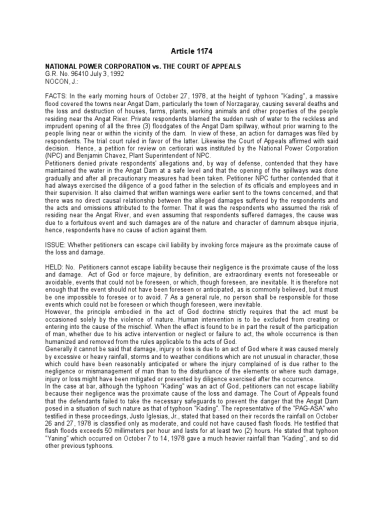 Article 1174.docx Lease Lawsuit