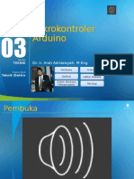 Mekatronika Mikrokontroler Arduino