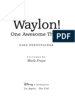 Waylon! One Awesome Thing