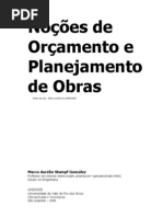 Orçamento de obras
