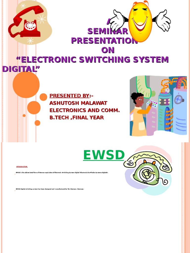 Siemens EWSD Switch Overview | PDF | Telephone Exchange | Input/Output