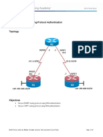 CCNPv7 ROUTE Lab8-2 Routing Protocol Authentication Instructor