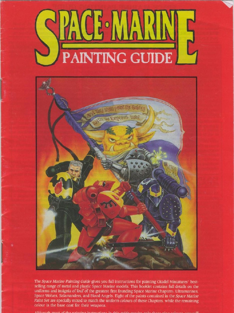 Games Workshop Space Marines Painting Guide 1st Ed Pdf