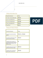 MS Excel Short Cut Keys