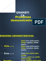 Pronomes Demonstrativos em Português para Professores