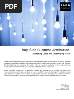 Buy-Side Business Attribution - TABB Version