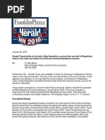 Boston Herald Poll 1-25-16