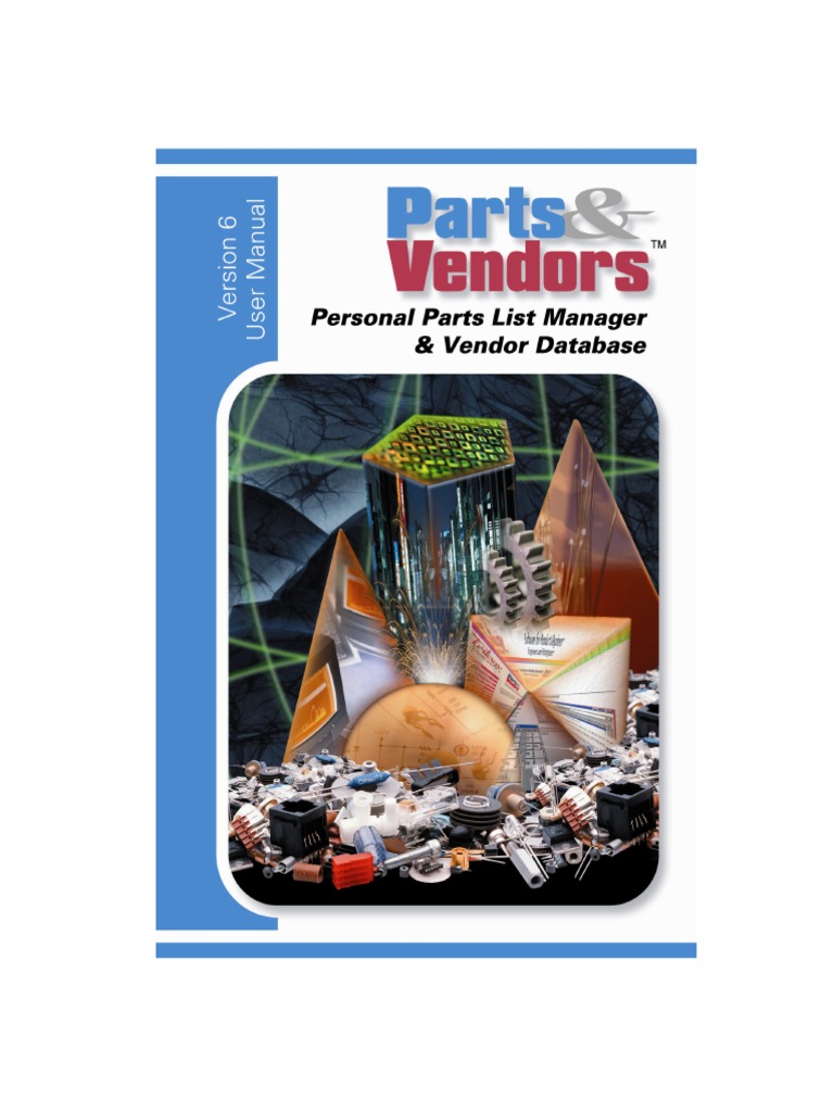 Parts & Vendors Manual Computer File Backup Free 30day Trial