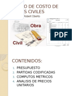 Curso de Costo de Obras Civiles