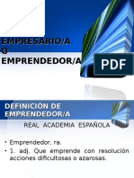 Empresario/A O Emprendedor/A