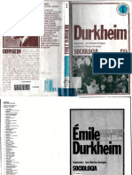 Durkheim - Divisão Do Trabalho Social