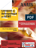 Anais I Coloquio de Antropologia Da UFMT