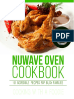Nuwave Oven CookBook - 101 Incredible Recipes For Busy Families