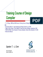 Design Compiler Training