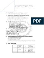 Acids Bases and Indicators Worksheet