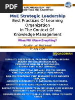 Download BEST PRACTICES OF LEARNING ORGANIZATION IN THE CONTEXT OF KNOWLEDGE MANAGEMENT by sszma  SN2966813 doc pdf
