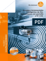 Encóders Incrementales Inteligentes de Ifm - Los Primeros Con Pantalla y IO-Link.